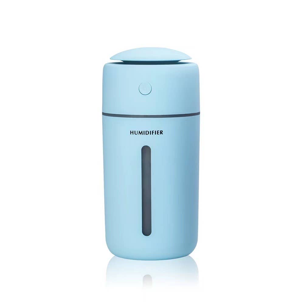 Portable LED Cool Mist Humidifier with 7 Color Ambiance Light – USB Mini Humidifier for Home, Office & Travel