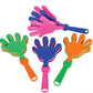 7.5-Inch Hand Clappers – Colorful Noise Makers, 1 per Assorted Colors