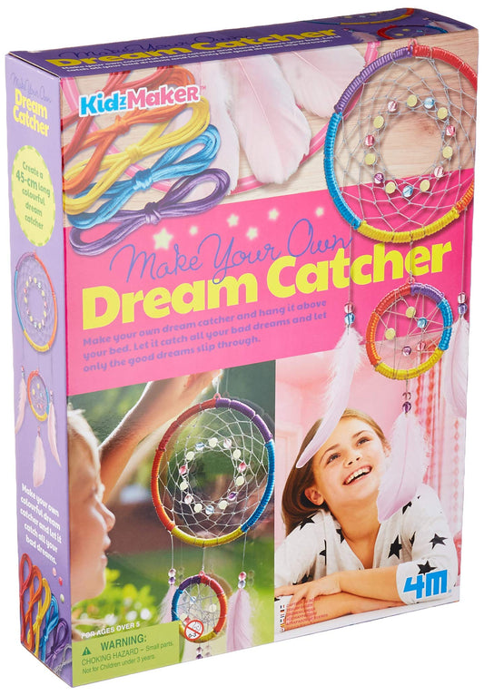 4M Make Your Own Glow-in-The-Dark Dream Catcher