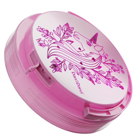 Dan&Darci Light-Up Unicorn Terrarium Kit for Kids - Kid Birthday Easter Gifts - Best Unicorn Toys & Activities Kits Presents - Arts & Crafts for Little Girls & Boys Age 4 5 6 7 8-12 Year Old Girl Gift