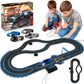 Slot Car Race Track Sets, Race Tracks for Kids Ages 4-8, Remote Control Car for Toddlers 1-3, Toy Car Racetrack for Boys & Girls, Advanced Set