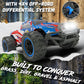 Fast RC Car 4x4 Truck - 36 mph 1:16 Brushless Motor Remote Control Car for Adults & Kids - Monster Off-Road, Durable, High-Speed Stunt with Extra Parts - Carro de Control Remoto