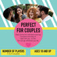 Ultimate Couples Quiz Card Game – Fun Relationship Questions & Date Night Game for Adults 18+