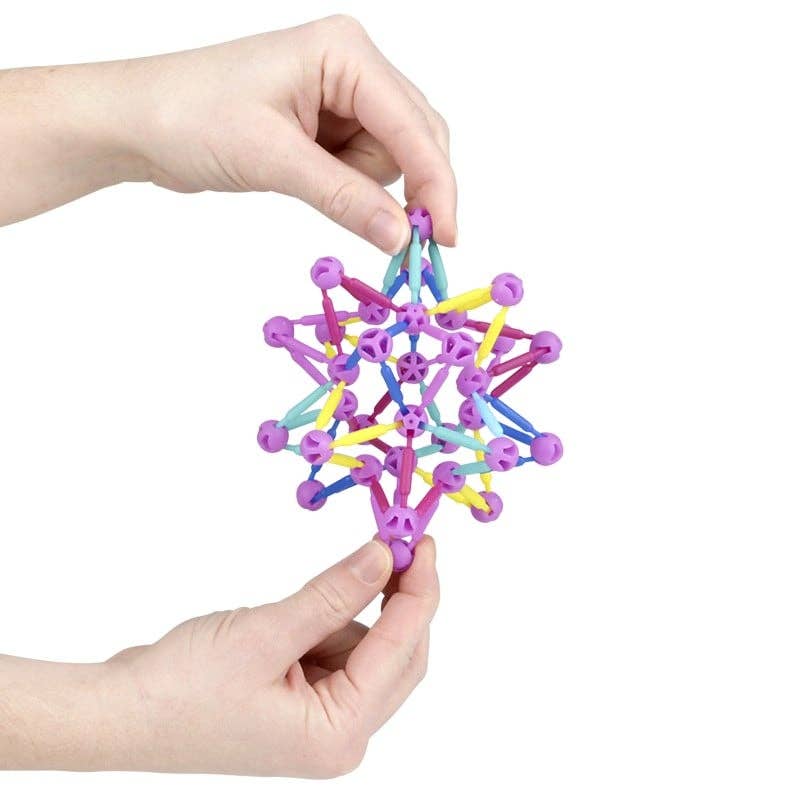 3-Inch Mini Collapsible Balls – Set of 3 Colorful Expanding Fidget Toys