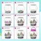 Light-Up Unicorn Terrarium Kit for Kids