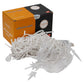 150 LED Icicle Snowflake String Lights – Warm White, 13.1 FT, 30 Drops, 8 Lighting Modes, Indoor/Outdoor Christmas Decorations