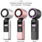 Handheld Ice Cooling Fan & Flashlight