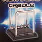 Classic Newton's Cradle Balance Ball Desk Toy – 5 Metal Swinging Balls, Black Base, Physics Science Demonstration, Kinetic Motion Desk Decoration for Office, Home & Classroom