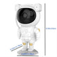 Astronaut Galaxy Projector Night Light – LED Starry Sky Nebula Lamp with Remote Control