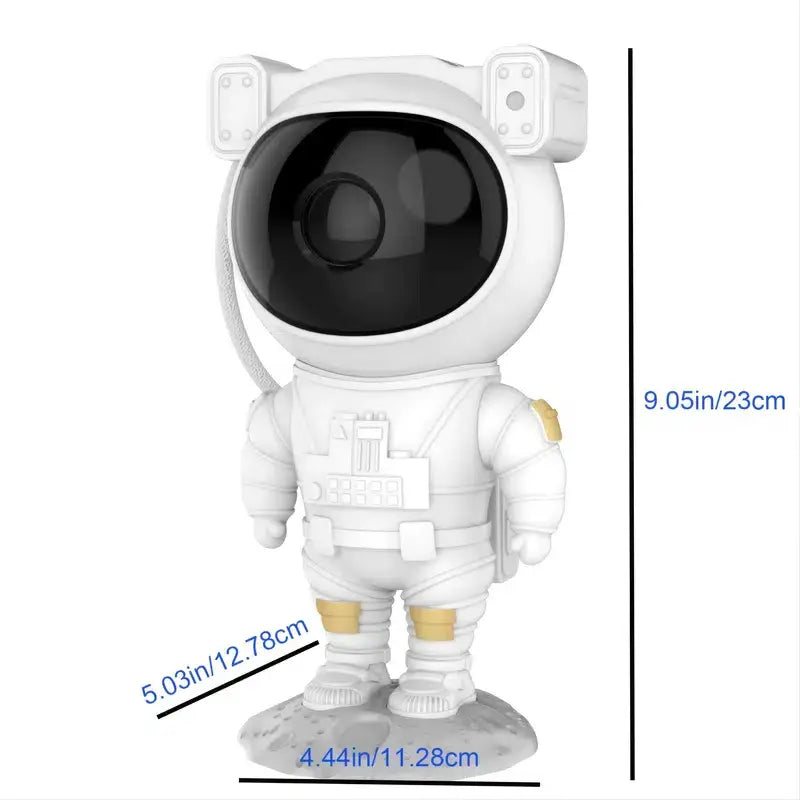 Astronaut Galaxy Projector Night Light – LED Starry Sky Nebula Lamp with Remote Control