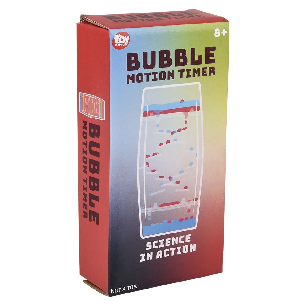 Bubble Motion Timer – 6" Liquid Sensory Desk Toy