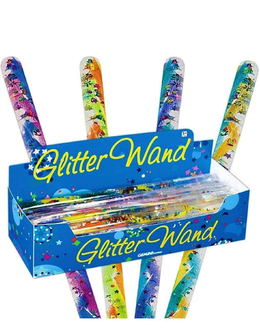 Jumbo Spiral Glitter Wands (12.5 Inches) Gift Set Party Bundle-3 Pack (Assorted)