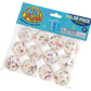 US Toy Company GS498 Glitter Balls with Stars-35Mm - Pack of 12