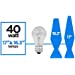 Lava Lamp Replacement Bulb (40 Watt Replacement Bulb is for 16.3" or 17")