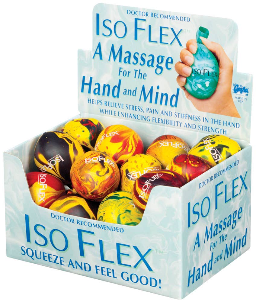 ISO Flex Stress Balls (squishy toy)