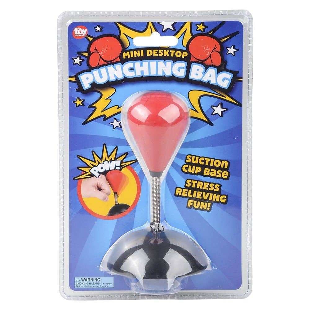 5-Inch Mini Desktop Punching Bag – Stress-Relief Desk and Fidget Toy 1 per Order