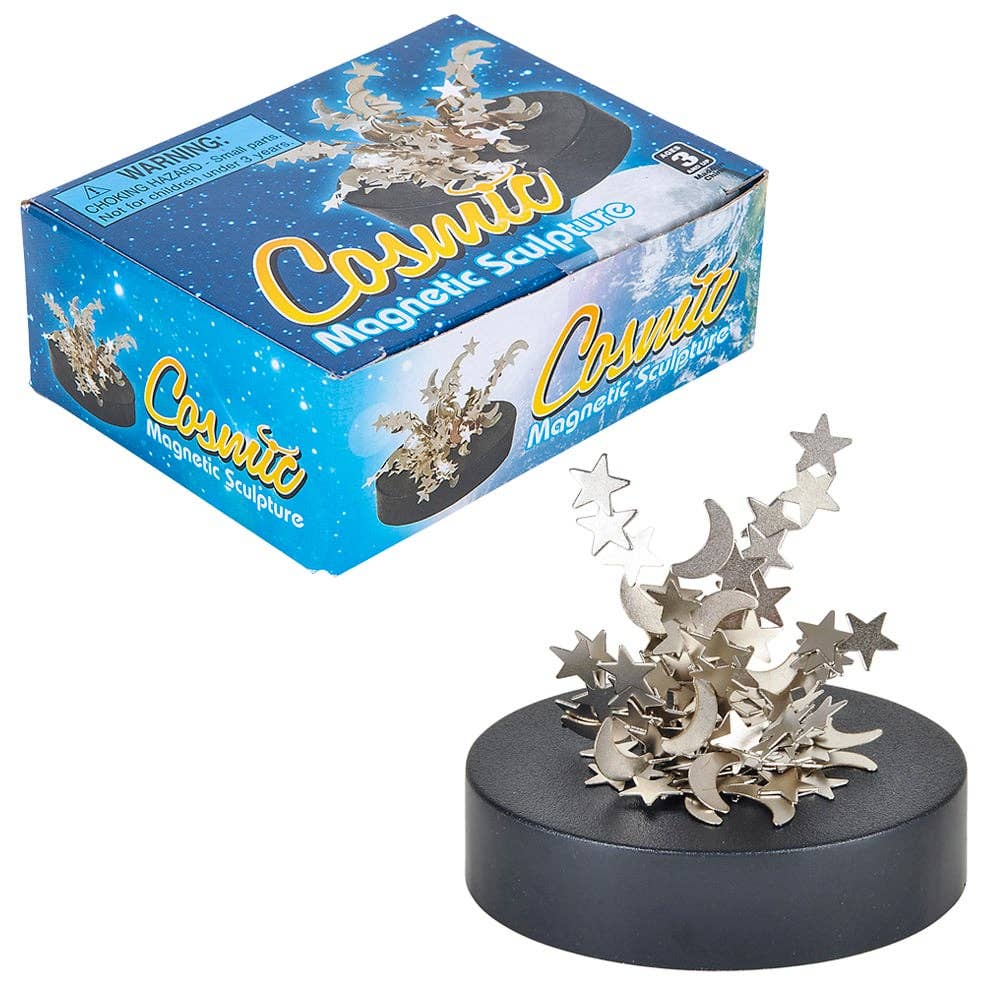 Cosmic 3.5-Inch Magnetic Star and Moon Sculpture Desk Toy