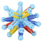 3-Inch Mini Collapsible Balls – Set of 3 Colorful Expanding Fidget Toys
