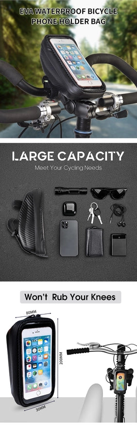Waterproof Bicycle Bag Factory Price Bicycle Phone Holder
