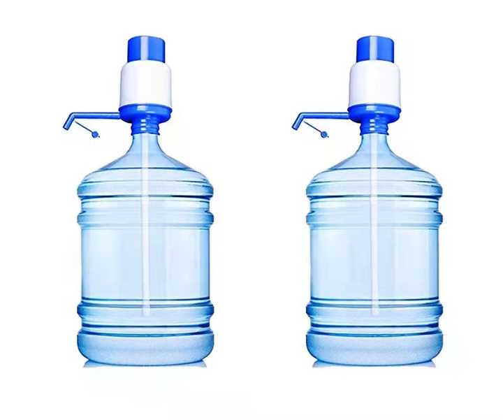 Title: Hand Press Water Bottle Dispenser Pump for 19L/20L (5 Gallon) Bottles – Portable Manual Plastic Water Pump