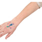 Mermaid Tattoo Gel Pens Kit – 6 Shimmery Colors with Stencils