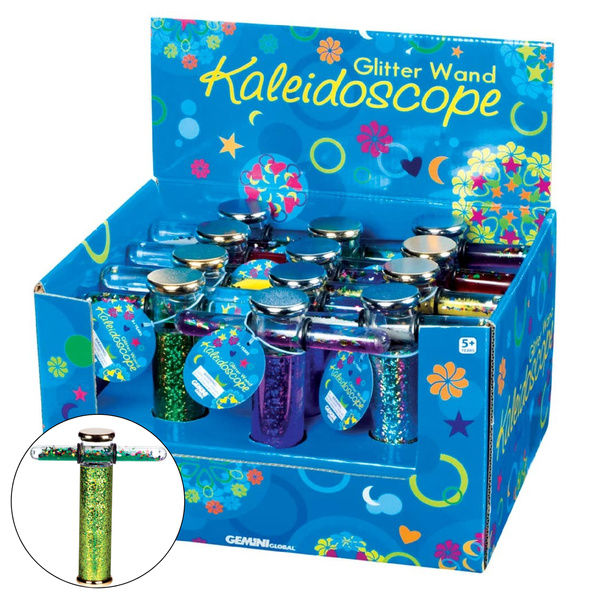 Glitter Wand Kaleidoscope