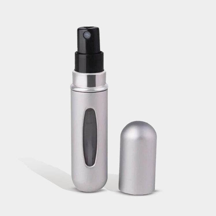 Luxury Travel Perfume Atomizer Refillable Mini Spray Bottle, Portable Leakproof Fine Mist Sprayer, 5mL