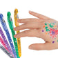 Ink-a-Do Tattoo Pens, Set of 6 Gel Pens