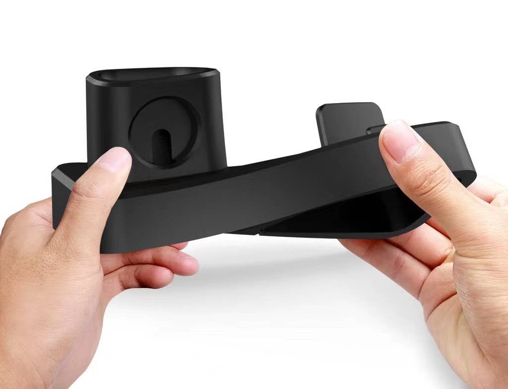 3-in-1 Charging Dock Station for Phone, Smartwatch & Earbuds – Multi Device Desktop Organizer Stand