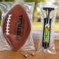 11" Regulation Size American Football with 8" Mini Ball Pump & 2 Inflation Needles – Sports Ball Set for Practice, Outdoor Play, Game Prizes & Gifts, Ages 8+