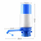 Title: Hand Press Water Bottle Dispenser Pump for 19L/20L (5 Gallon) Bottles – Portable Manual Plastic Water Pump