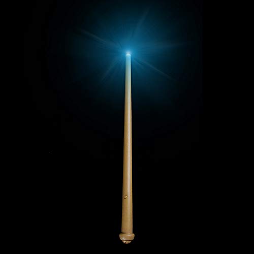 Rhode Island Novelty 14 Inch Light-up Magic Light and Sound Toy Wizard Wand Two Wands