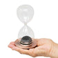Magnetic Hourglass Glass Sand Timer 7Inches