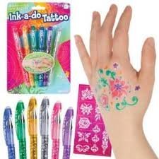 Ink-A-Do Tattoo Pens 1 pack
