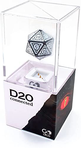 GoDice D20 Connected – The World’s First Connected Polyhedral Dice for Online RPG Play. Connects to Roll20,