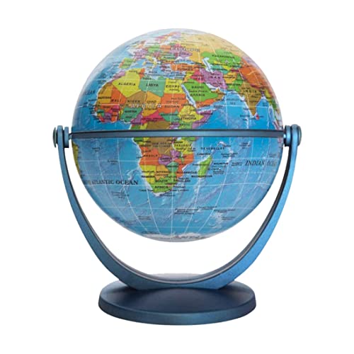 Waypoint Geographic GyroGlobe World Globe, 4", Blue Oceans