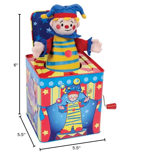 Schylling Silly Circus Jack in the Box