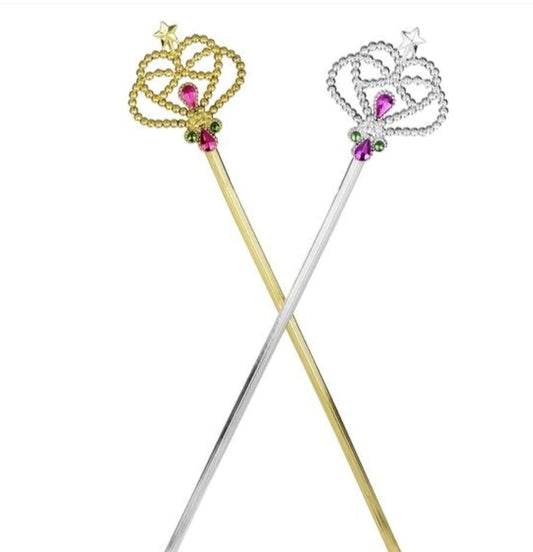 Costume Fairy Princess Queen Magic Wand Scepter 2 Pack