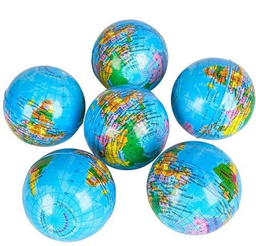 Globe Stress Ball One Dozen Per Order