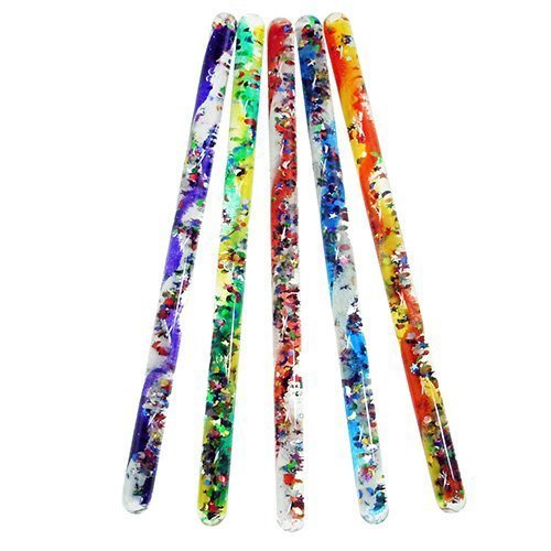 Spiral Glitter Wand (5-Pack)