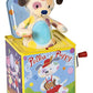Schylling Brand Classic Tin Polka Puppy Jack-In-The-Box - Original Popping Activity Toy - Ages 18 months to 4 years