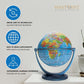 Waypoint Geographic GyroGlobe World Globe, 4", Blue Oceans