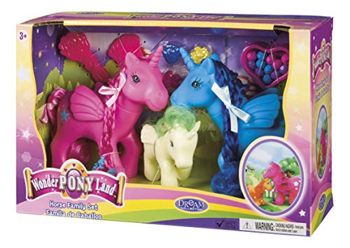 Toysmith Wonder Pony Land Horse & Family Set