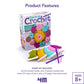 Easy-To-Do Crochet Kit - DIY Arts & Crafts Yarn Gift for Kids & Teens, Boys & Girls