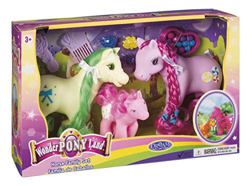 Toysmith Wonder Pony Land Horse & Family Set