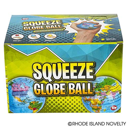 Globe Stress Ball One Dozen Per Order