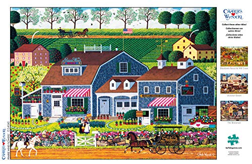 Charles Wysocki - Prairie Wind Flowers - 1000 Piece Jigsaw Puzzle