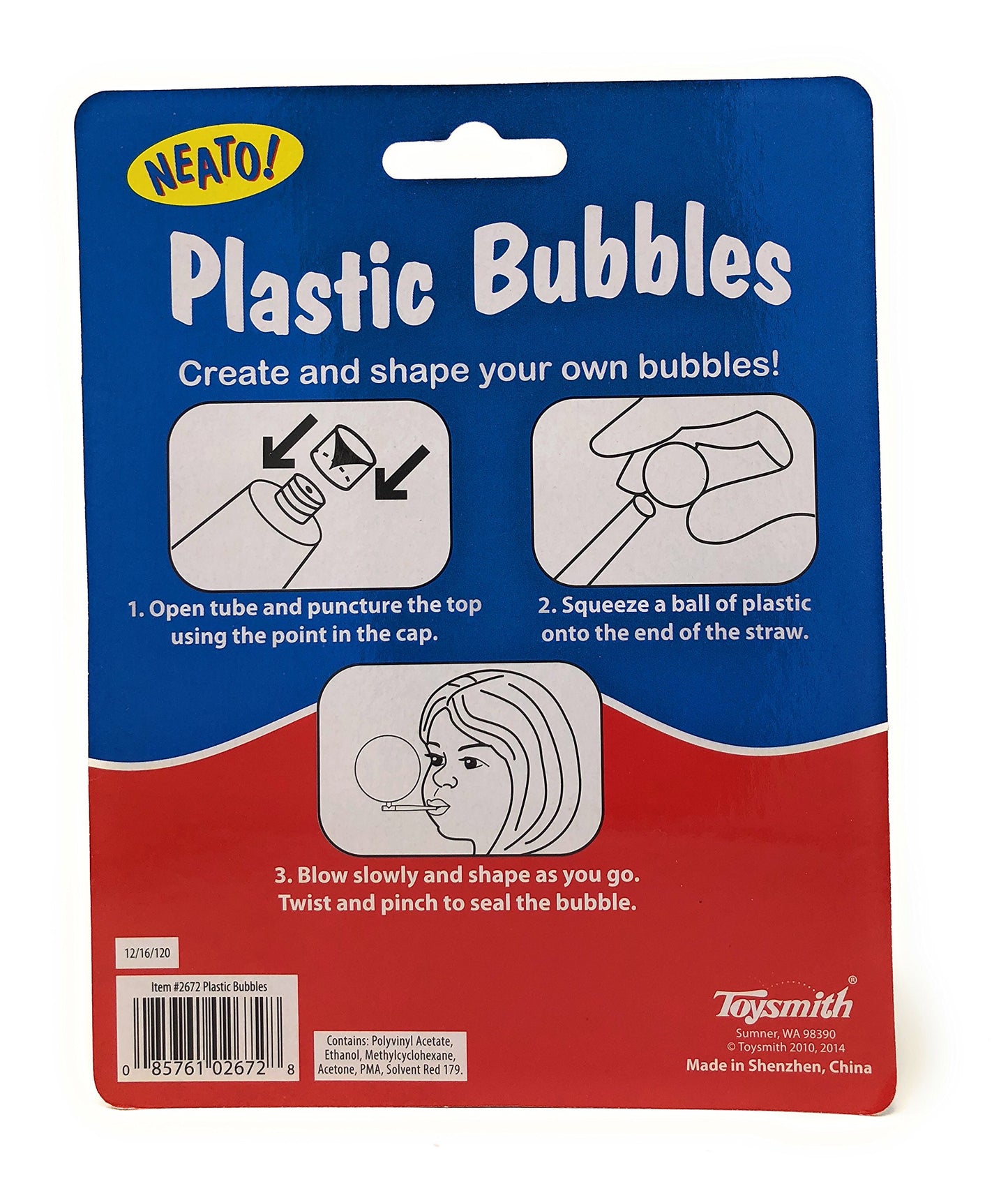 Toysmith Plastic Bubbles Playset